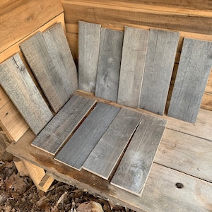 Weathered gray pallet wood pack of 12