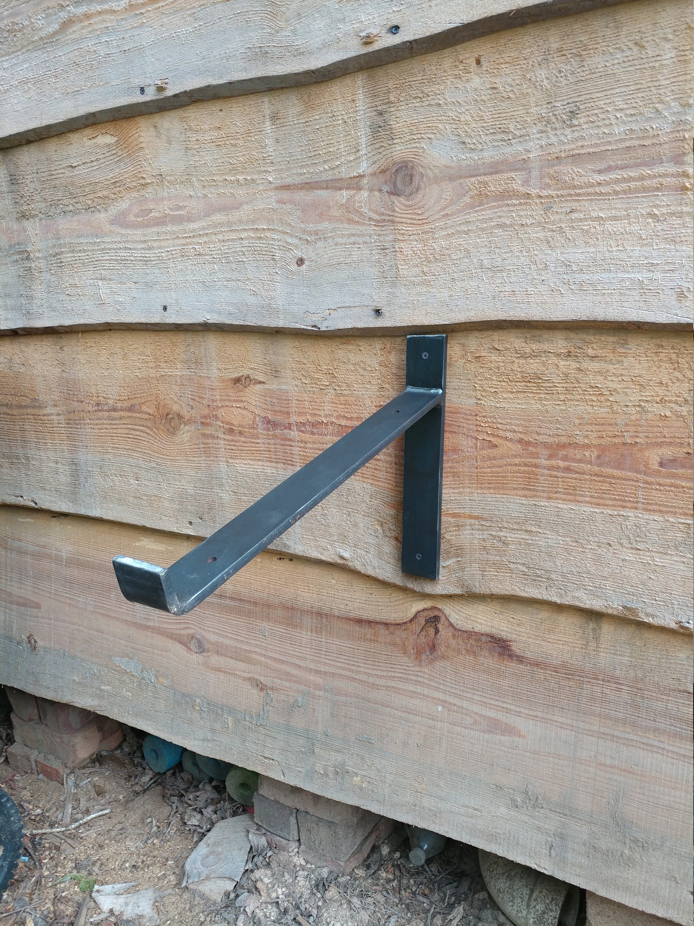 Angled Display Shelf Brackets Custom Available Etsy