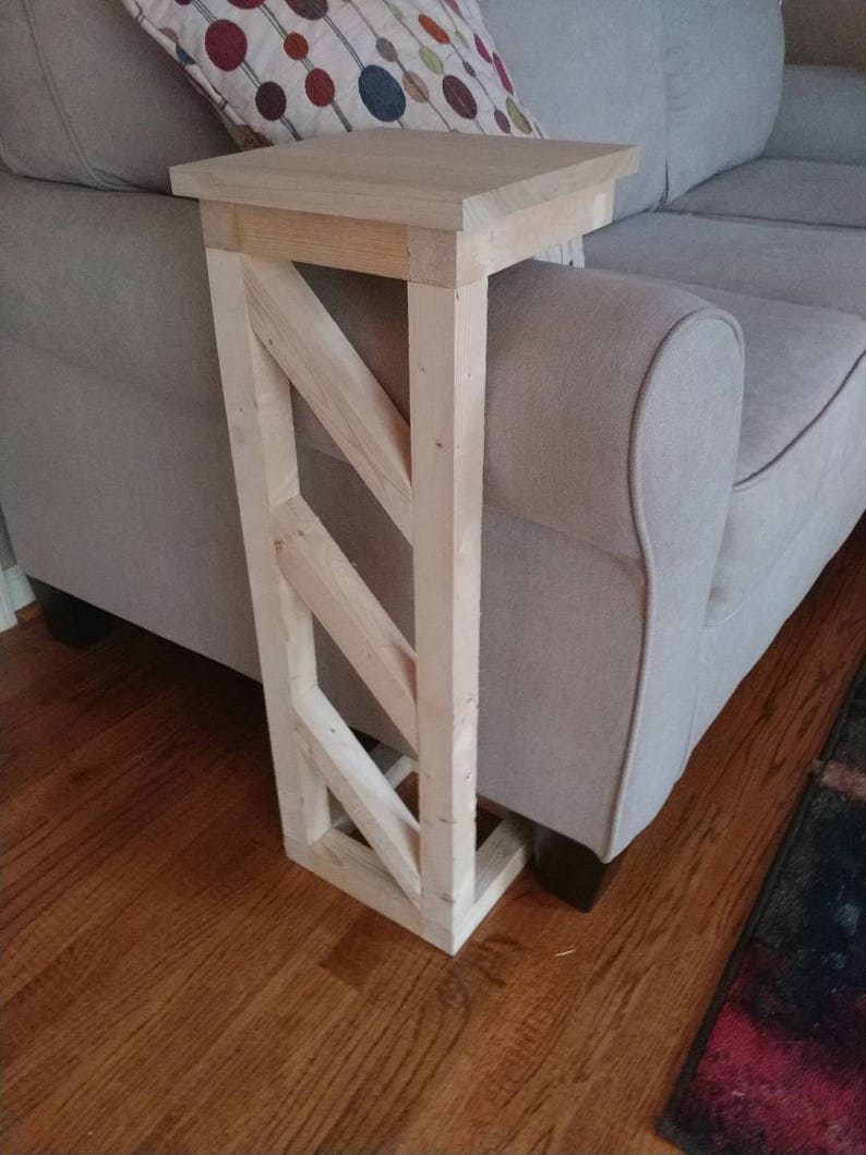 Over the arm accent table