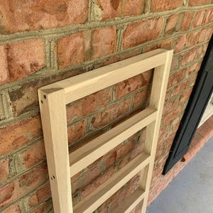 White Oak Wooden Ladder