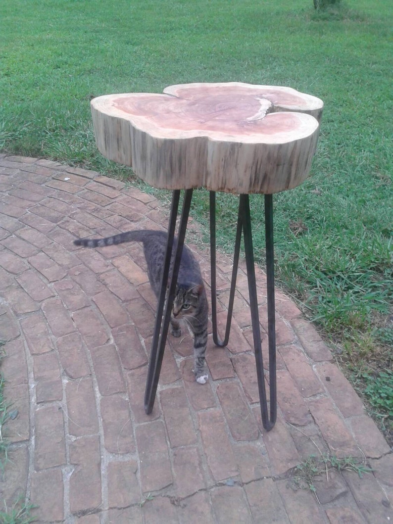 Raw Industrial 28 Steel Hairpin Leg Tripod Table Base Etsy