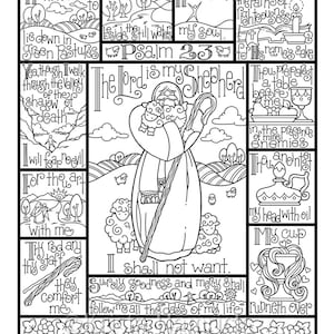 Apostles Creed coloring page in three sizes: 8.5X11 8X10 | Etsy