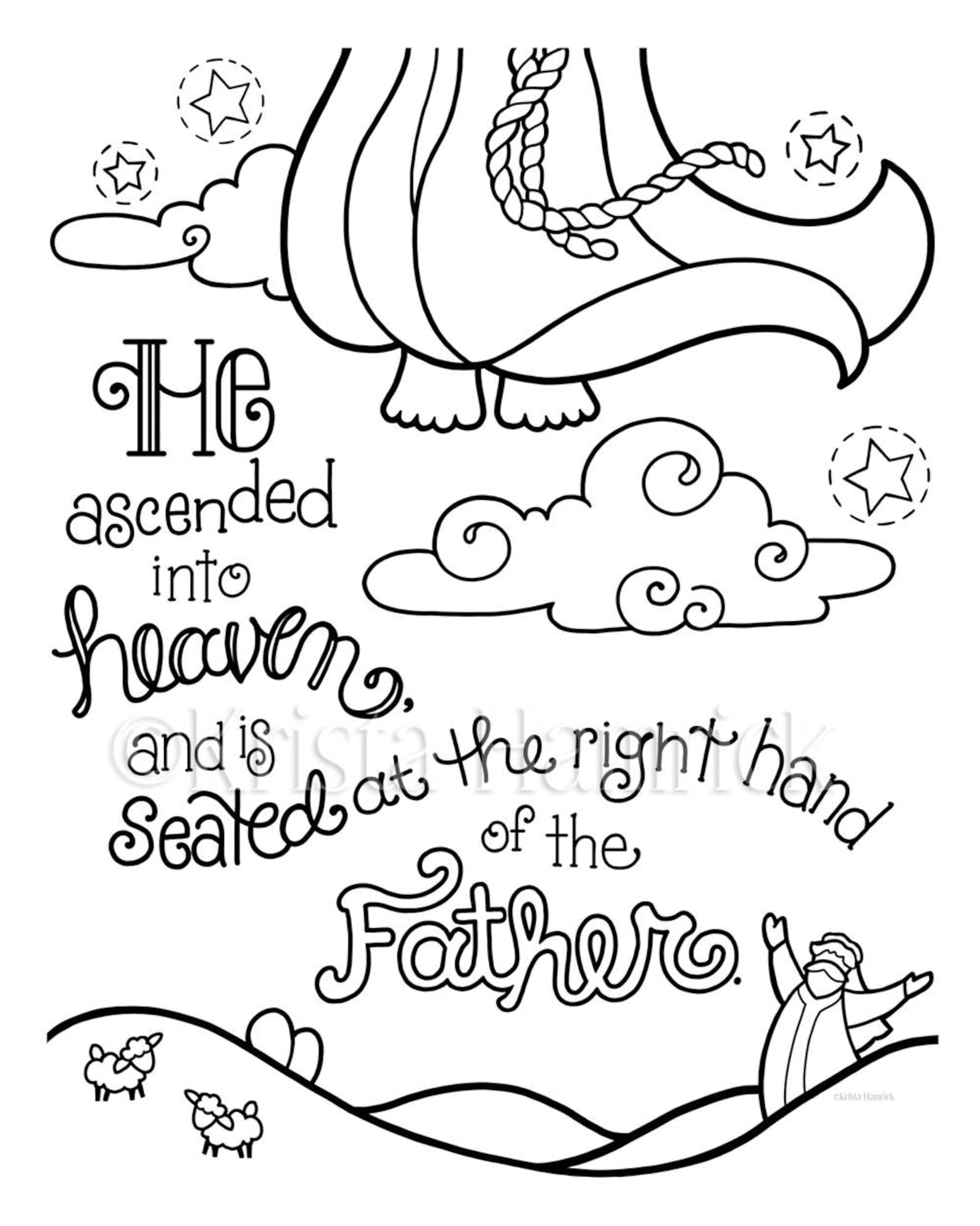 Apostles Creed Coloring Pages Coloring Pages