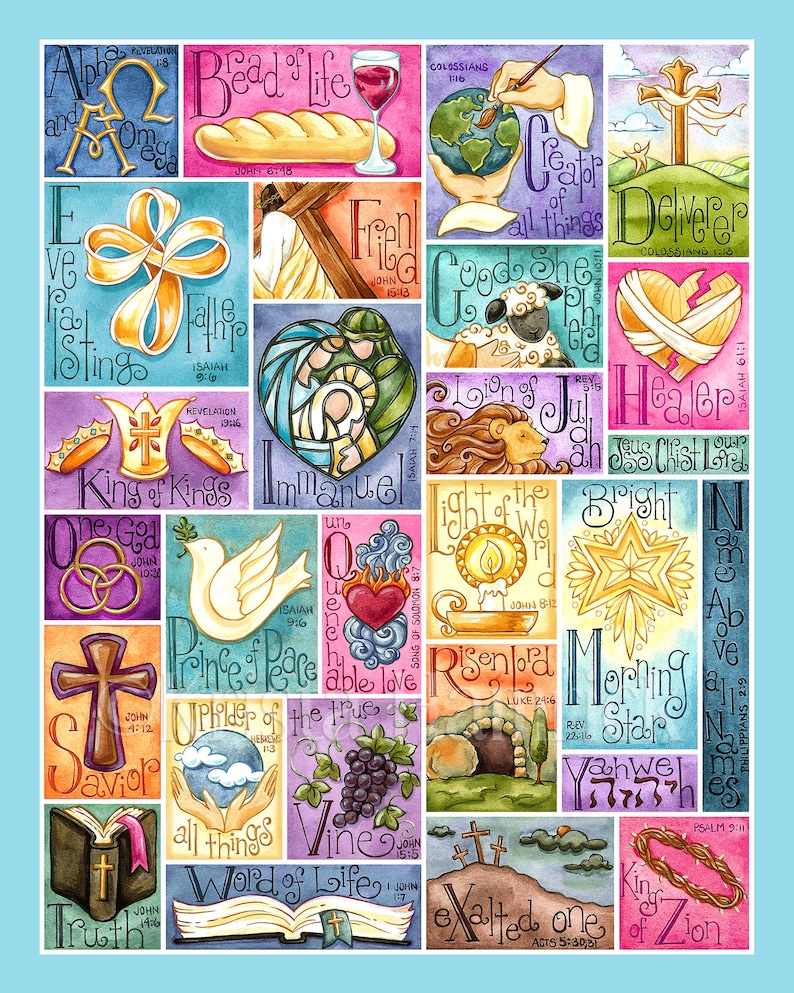 FABRIC PANEL Name Above All Names Cotton Quilt Fabric Panel Etsy