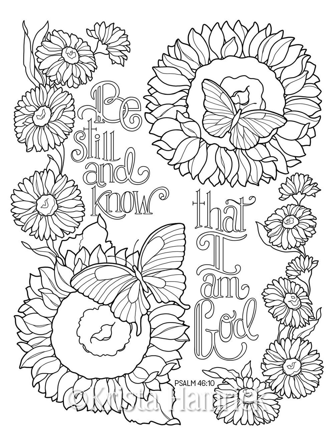 be-still-and-know-coloring-page-in-two-sizes-8-5x11-bible-journaling-tip-in-6x8-etsy