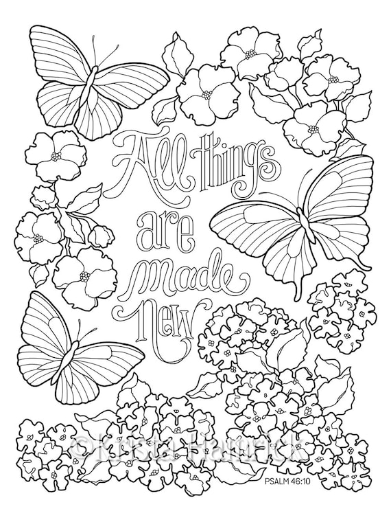 980 Coloring Pages Butterfly Garden Download Free Images