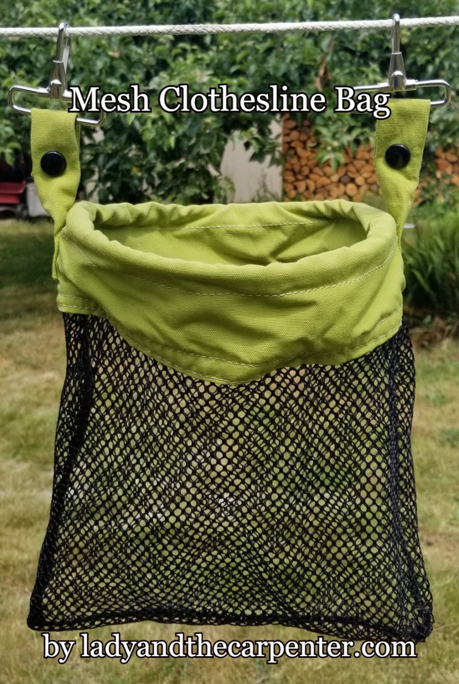 Clothespin Bag for Clothesline Allweather Clothesline Bag Etsy