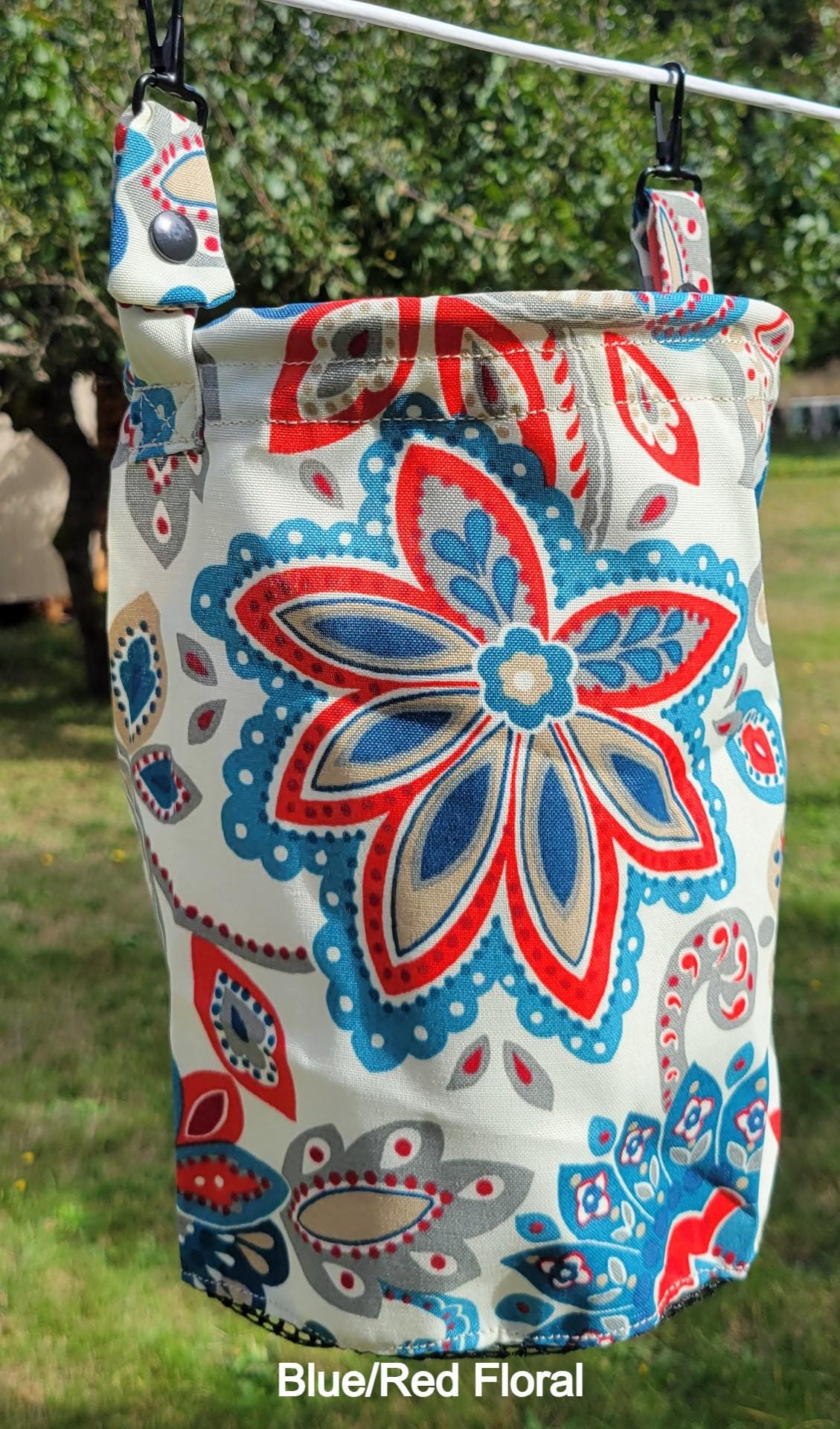 Clothesline SPECIAL: Bag & Maple Clothespins Set, Marine-grade Canvas ...