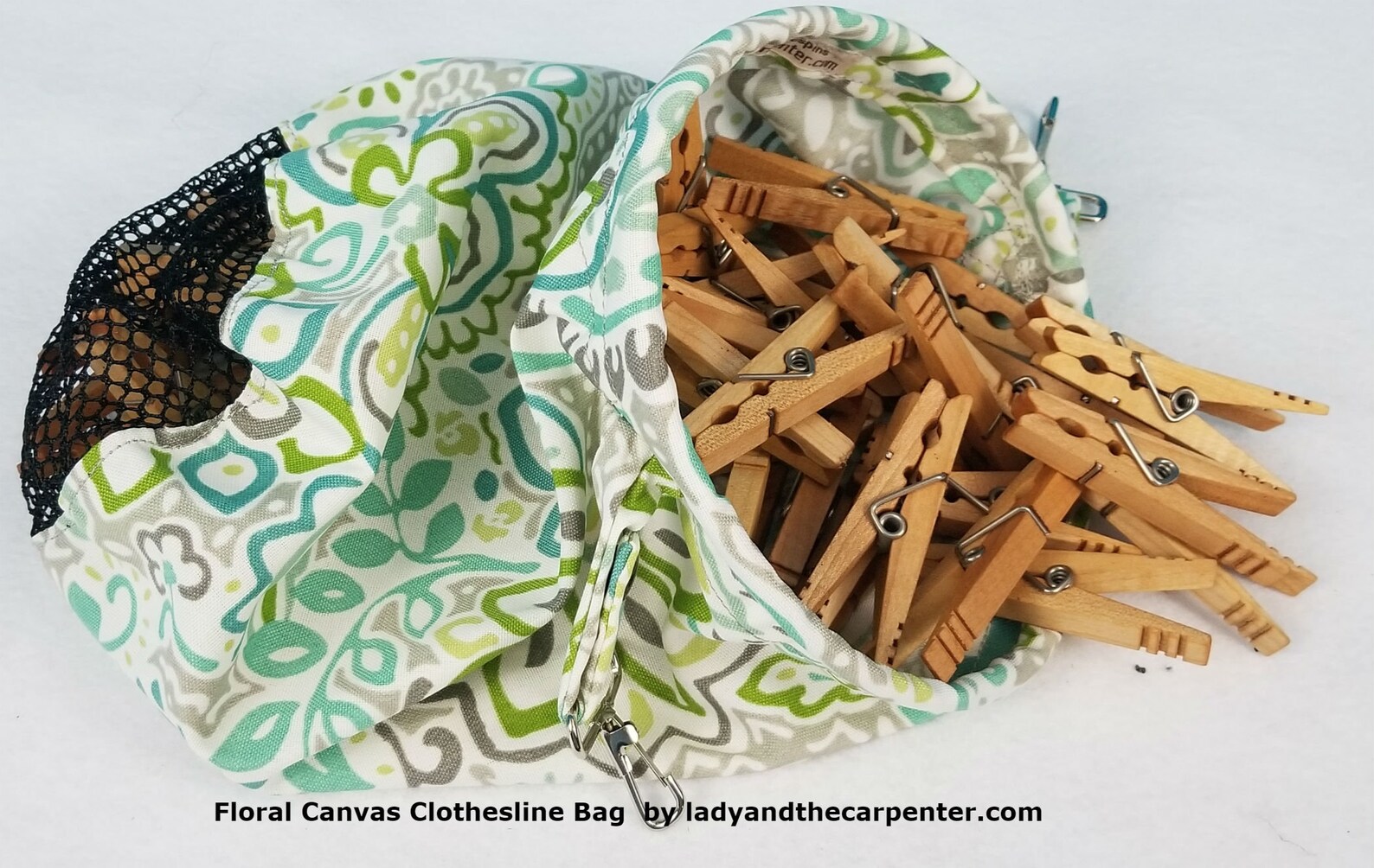 Clothespin Bag for Clothesline Allweather Clothesline Bag Etsy