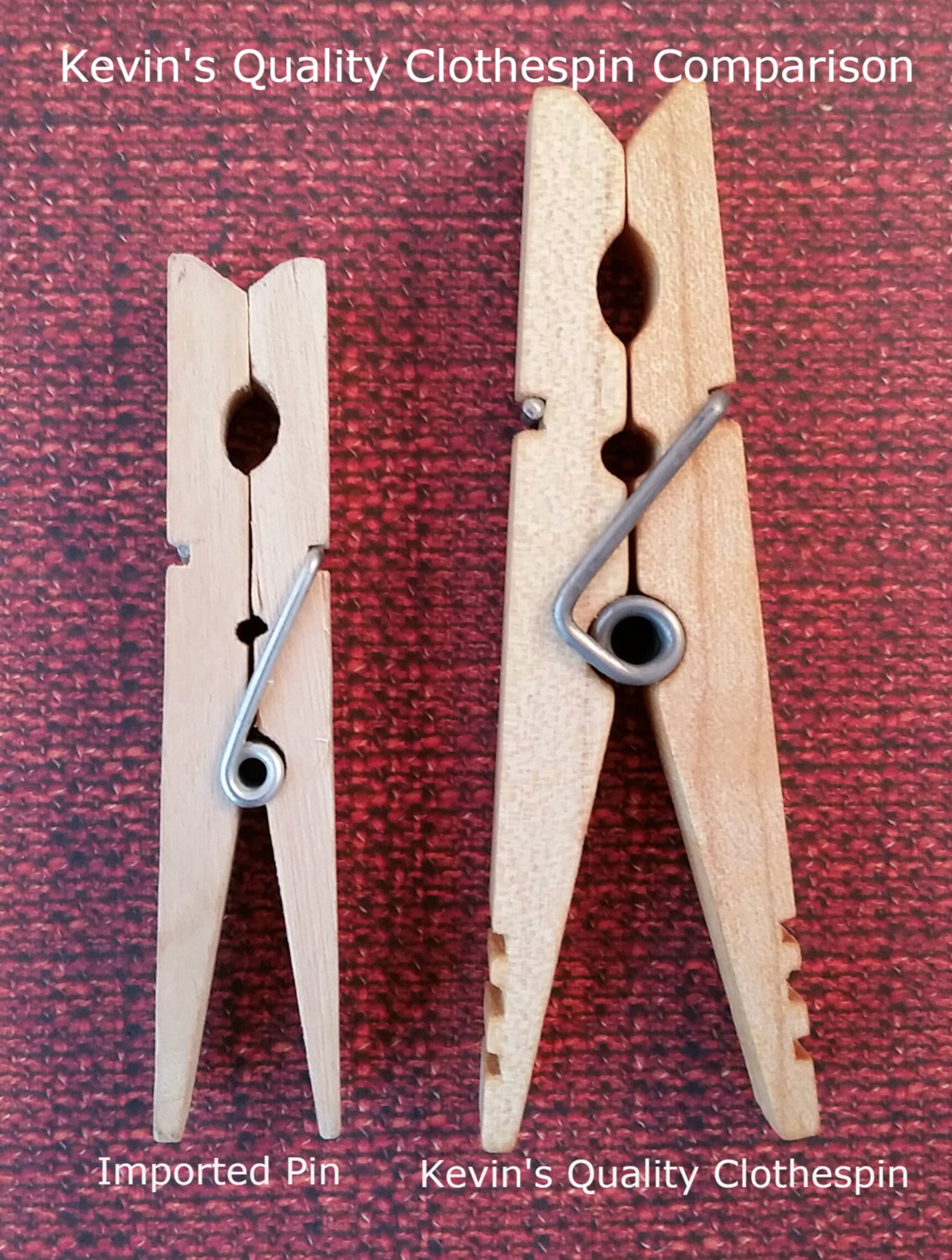 Clothespins Heavy Duty Clothespins Kevin's Quality Etsy