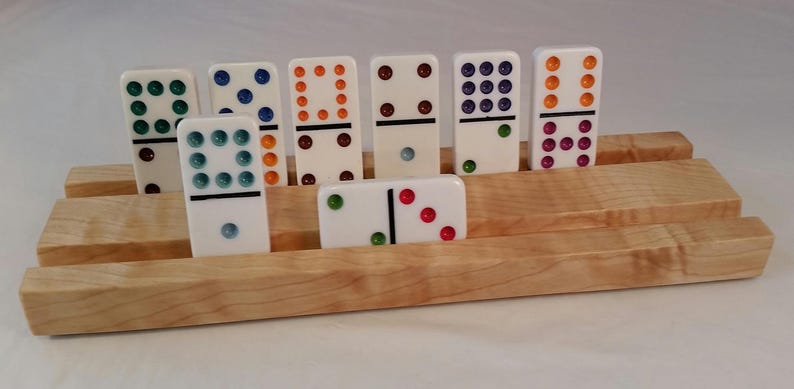 Domino Holder mexican train domino tile holder domino Etsy