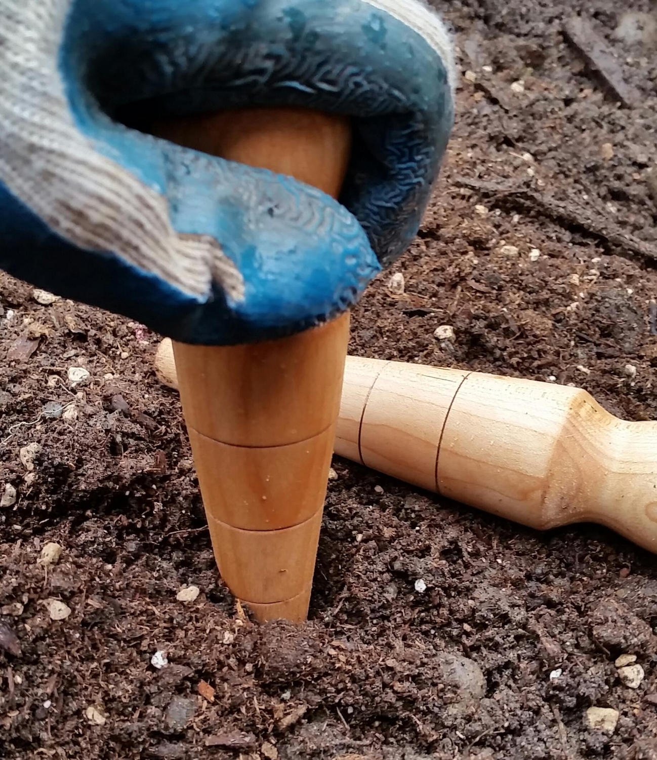 Garden Dibbler Garden dibble heirloom dibbler garden tool Etsy