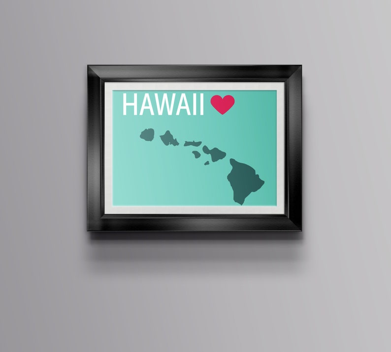 Hawaii Wall Art Wall Decor Hawaiian Decor Instant Etsy