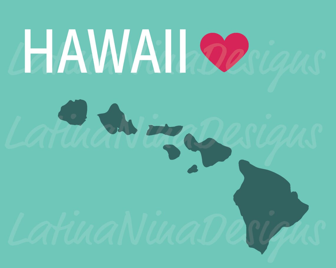 Hawaii Wall Art Wall Decor Hawaiian Decor Instant Etsy