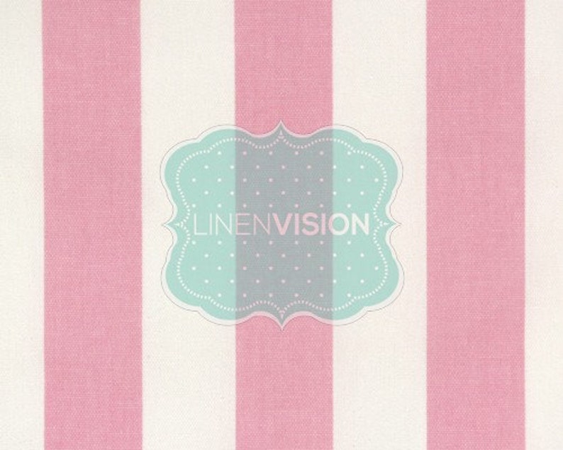 Tablecloth - Premier Prints - Canopy Stripe - Baby Pink - Choose Your Size - Table Linen Wedding Home Decor Dining Kitchen Bild 3