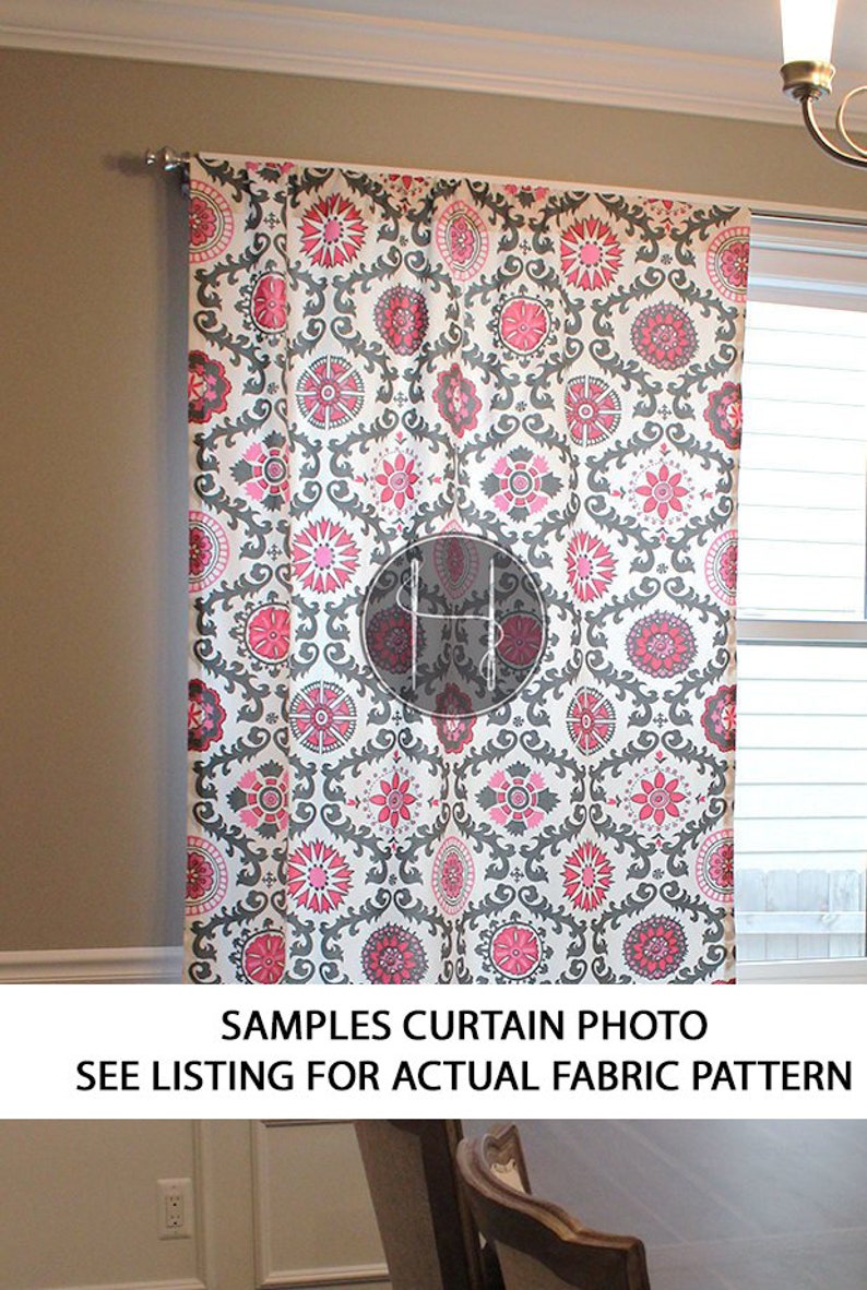 Maya Home Decor Window Treatment Kitchen Valance Dining Room Acute Premier Prints 2 PC PAIR of Curtain Drape Panels