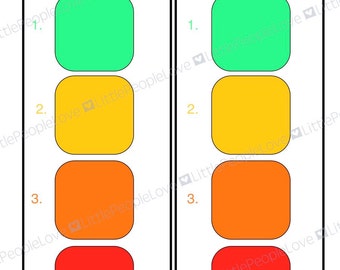 Morning Routine Chart