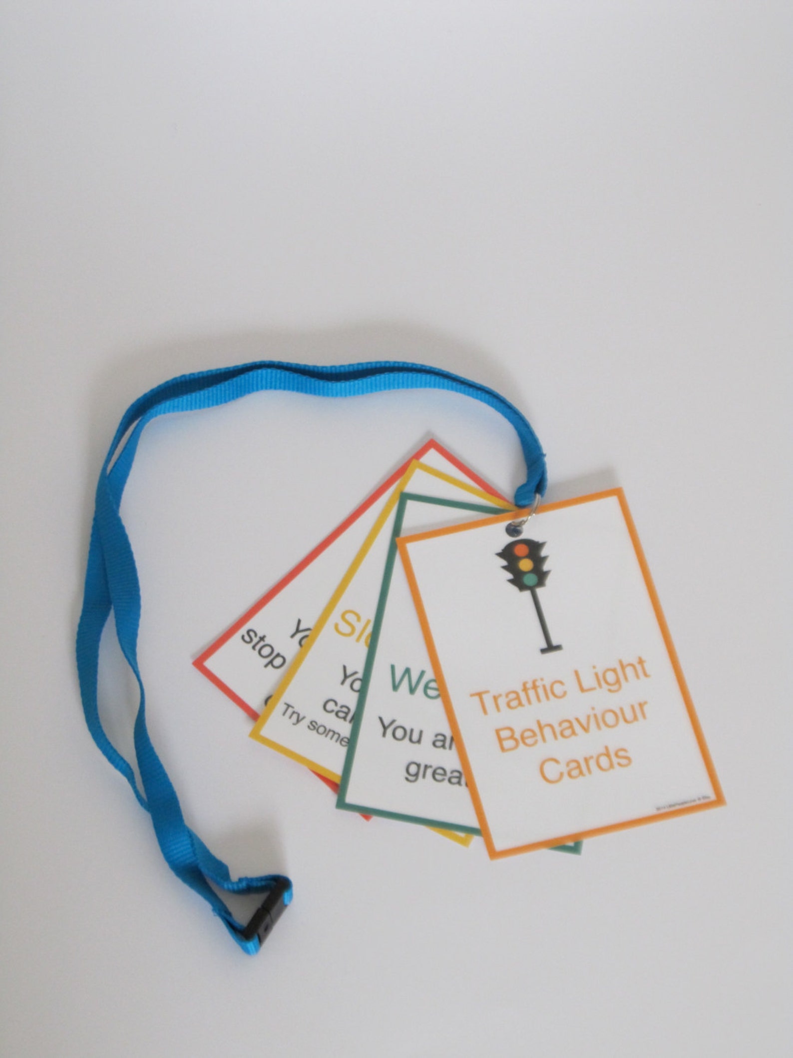 Traffic Light Behaviour Cards Third Person Etsy