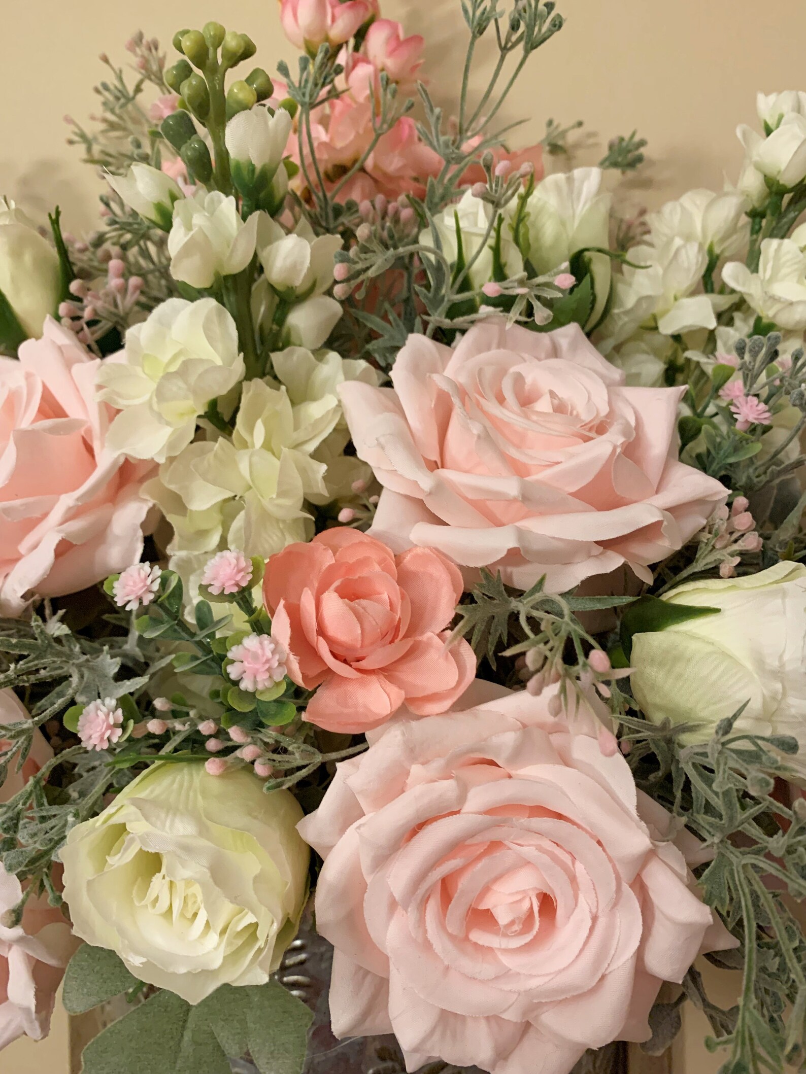 Flower Arrangement Wall Hanging Farmhouse Country Etsy