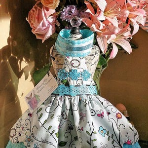 Halter top dog dress