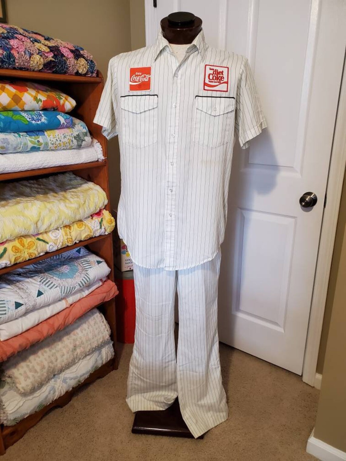 Rare Vintage Coca Cola Coke Uniform Vintage Mens Outfit Etsy