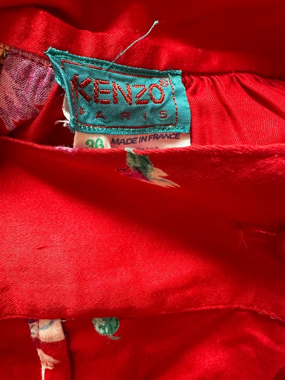 Spring Summer 1983 Kenzo pants, high waisted wrap… - image 8