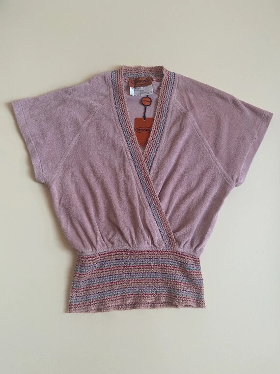 1970s deadstock with tag on Missoni terry set, du… - image 6