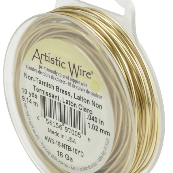 BEADALON ARTISTIC WIRE - 18 Gauge 1,02mm (Standardfarben)