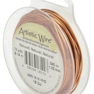 Beadalon ColourCraft Filo Rame Colorato 26 Gauge (0,40mm) – 27,4 Metri Per Gioielli E Artigianato - 3
