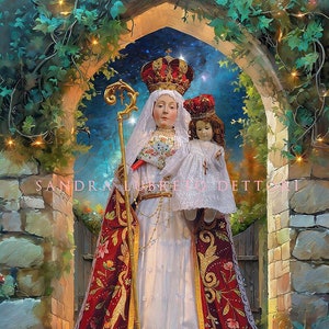 Our Lady of Good Success, Virgin Mary with Child Jesus, Mother Mary Home Decor, Christian Art, Catholic Gift