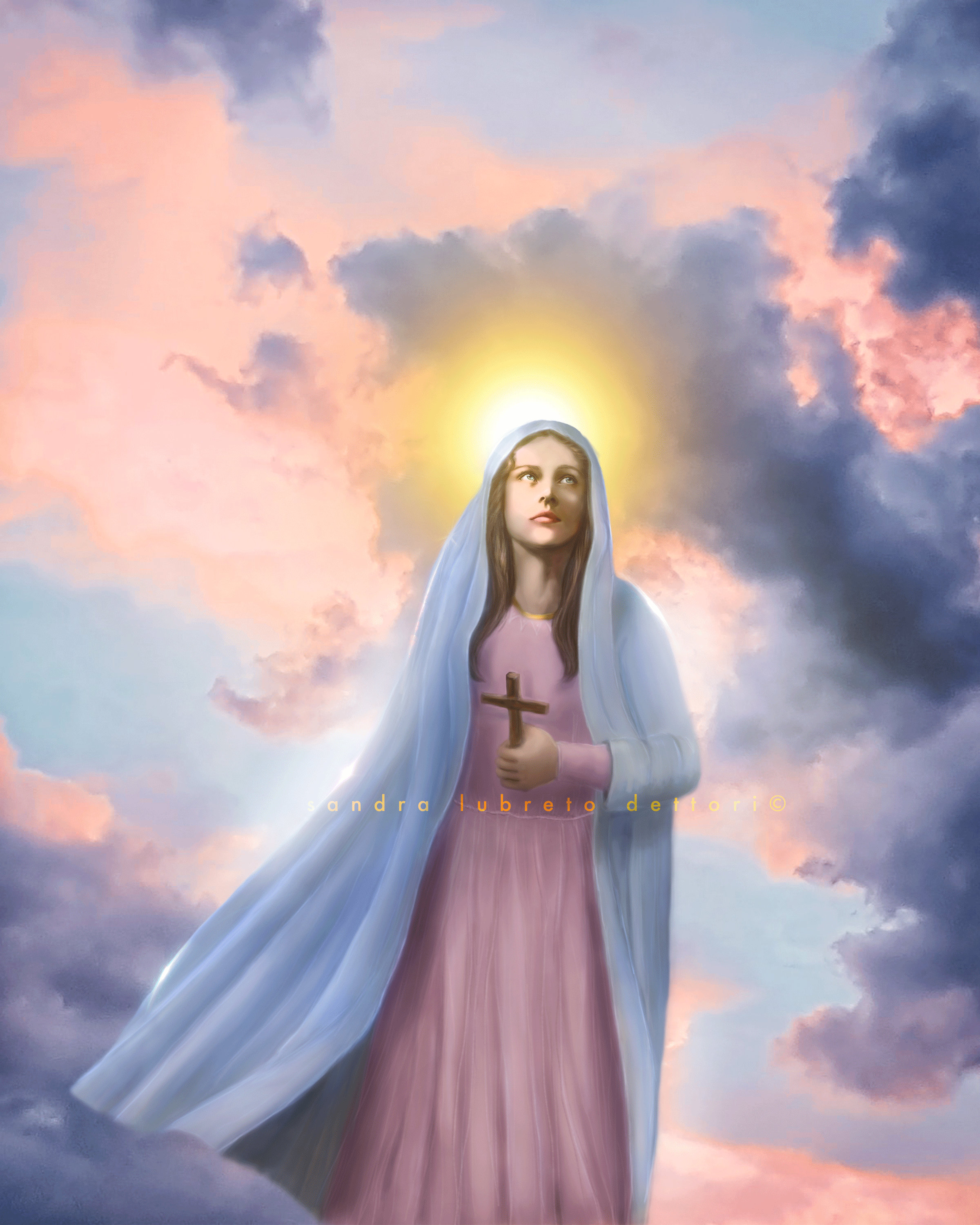 Saint Mary Magdalene Portrait Catholic Art Religious Art Etsy UK