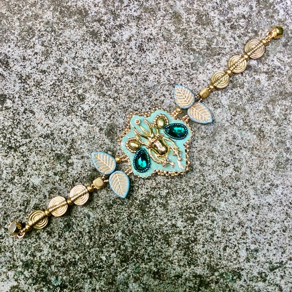 Bead Embroidery Bracelet Kit Etsy