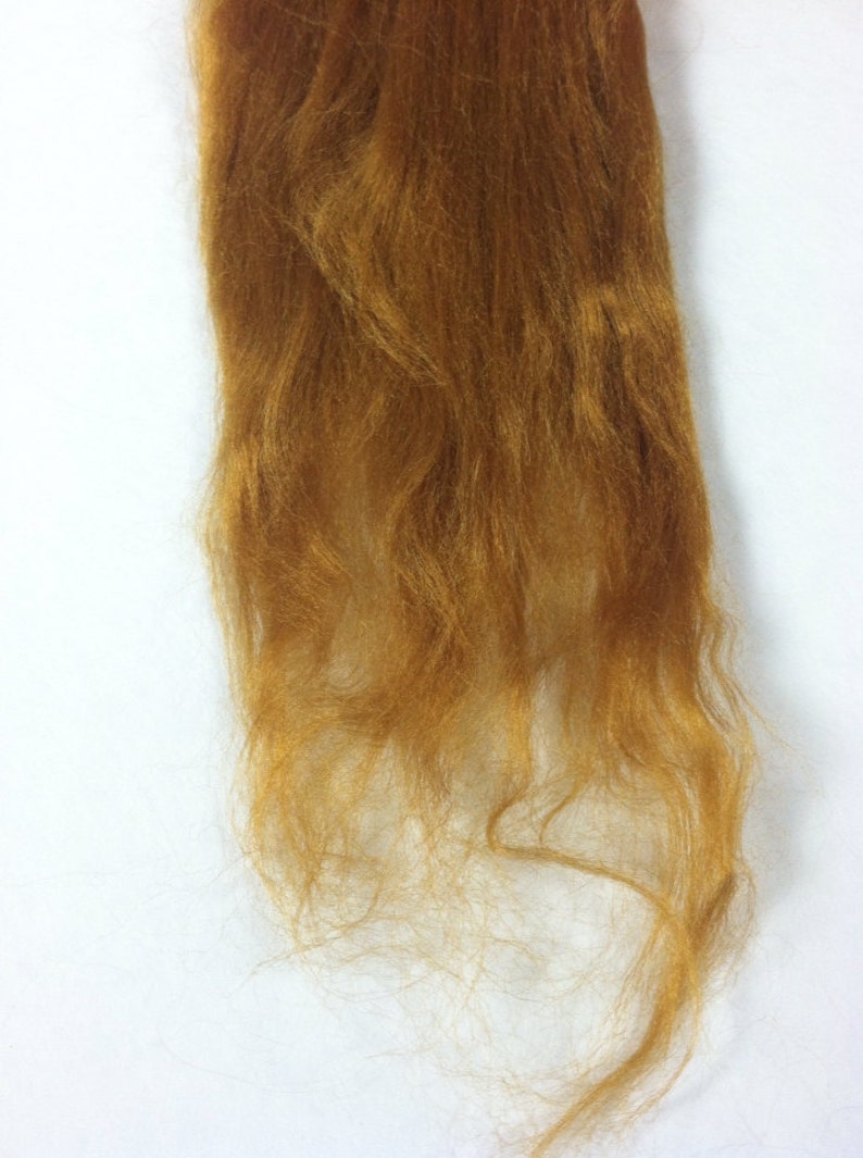 Dyed Bamboo Top Topaz Topaz Bamboo Roving Gold Bamboo Spinning 1lb 16oz