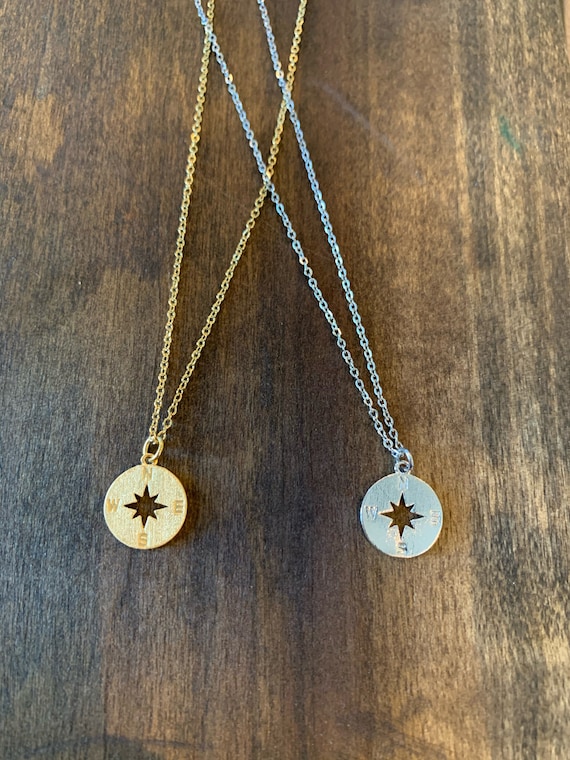 Small clearance compass pendant