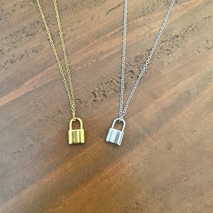 padlock necklace