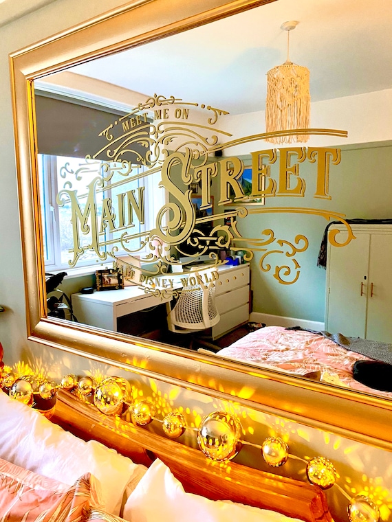 Main Street Decal Meet Me on Main Street Wall Sticker Main Etsy