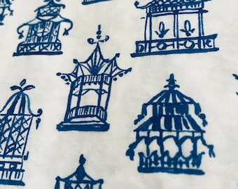 BLUE WHITE, CHINOISERIE Chic, Paper Napkins, Set of Two, Decoupage Craft ,