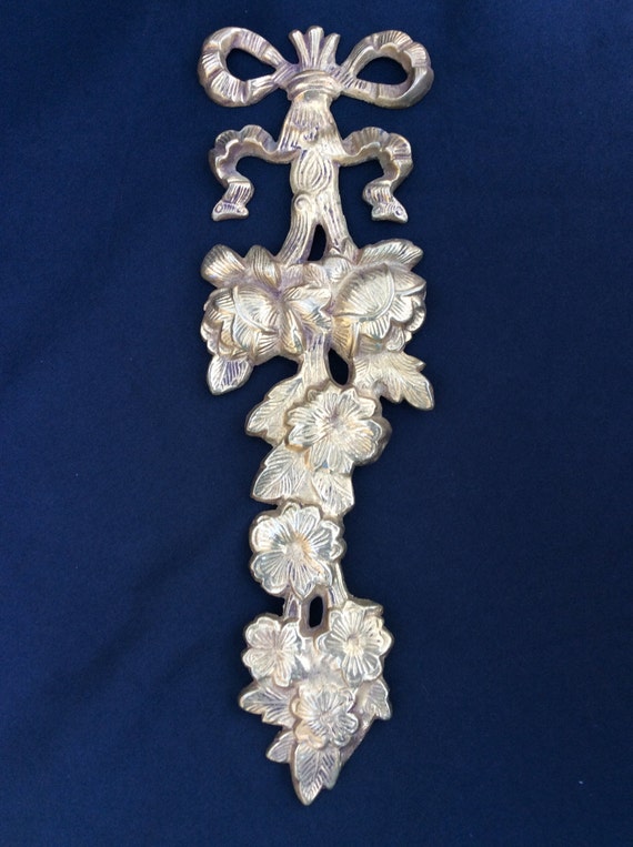 Wall Sconce,Brass Wall Decoration, Rose Cottage Chic, Wall Hanging Il_570xn