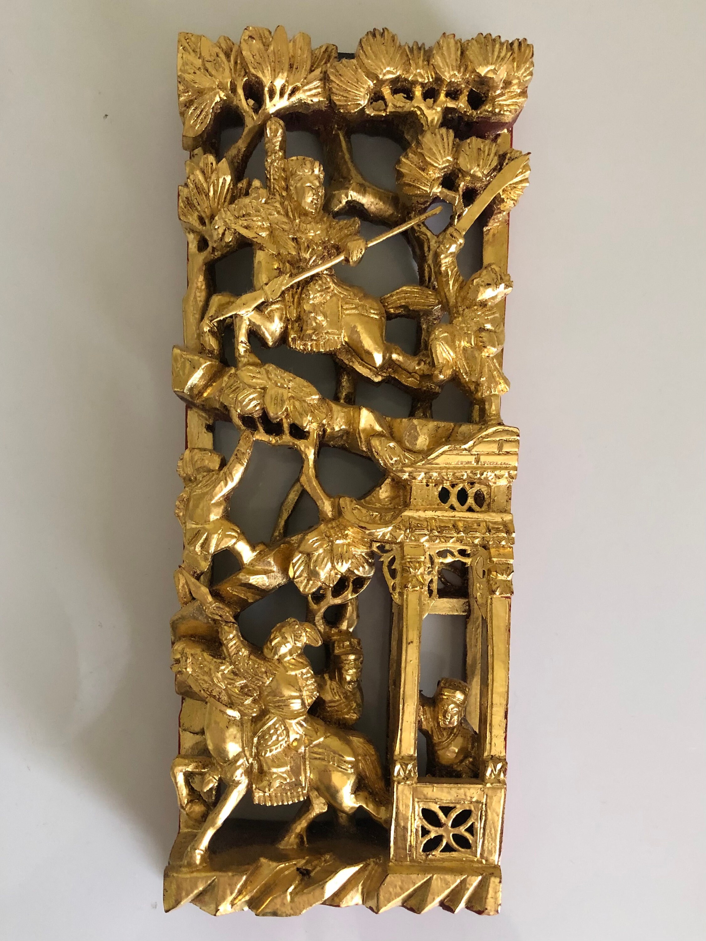 ANTIQUE CHINOISERIE CHIC Decor, Chinese Temple Wood Carving ANTIQUE CHINOISERIE CHIC Decor, Chinese Temple Wood Carving
