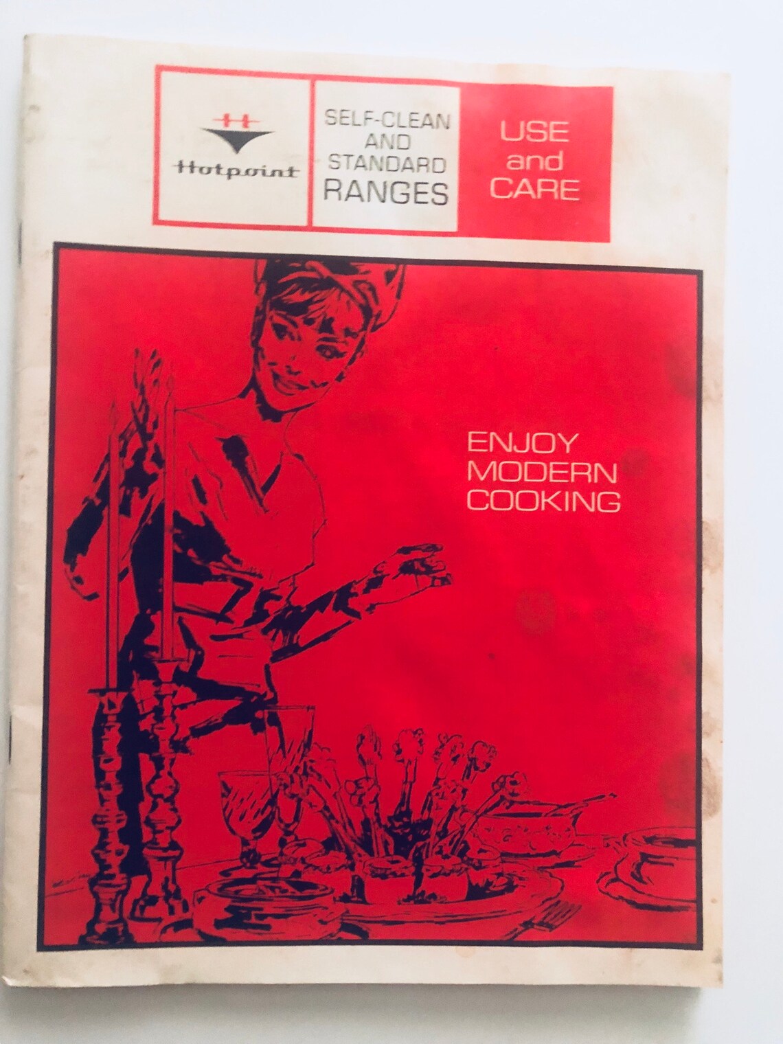 RETRO VINTAGE HOTPOINT Selfcleaning and Standard Ranges Use Etsy