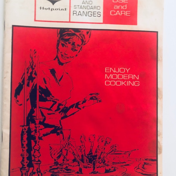 RETRO VINTAGE HOTPOINT Self-Cleaning and Standard Ranges Use and Care Manual Instruction Booklet
