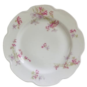 LIMOGES ANTIQUES PLATE, Bone China, Vintage China France, Wedding China, Bridal Gift