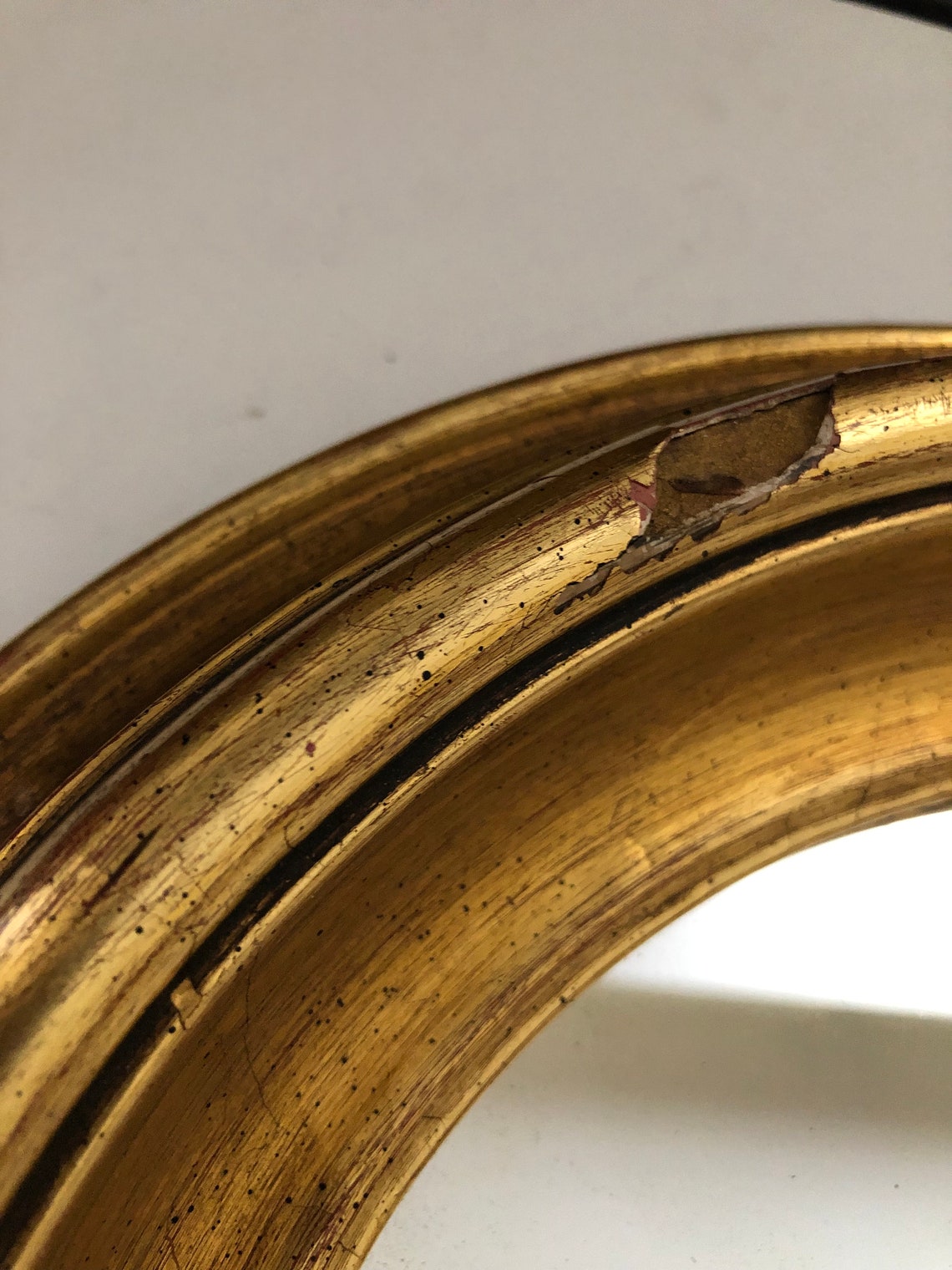 VINTAGE VICTORIAN MIRROR Wall Hanging Golden Home Decor Etsy