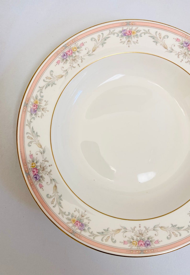 Soup Plate(s) / Bone China SPRING CREST by Christopher Stuart 9