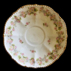LIMOGES ANTIQUES PLATE, Elite Works, Bone China, Vintage China France, Wedding China, Bridal Gift