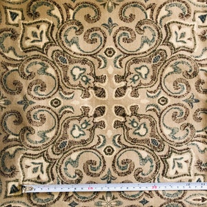 VINTAGE Montgomery Fabric Cut,Geometric Ornament,Pillow Making