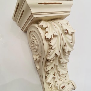 Corinthian Pillar Decor | 14” Classic Greek Column Pedestal | Vintage Home Accent | Wedding or Event Decor | Photo Prop