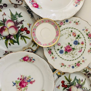 VINTAGE Plate, Rose Floral, Collectable Wall Hanging