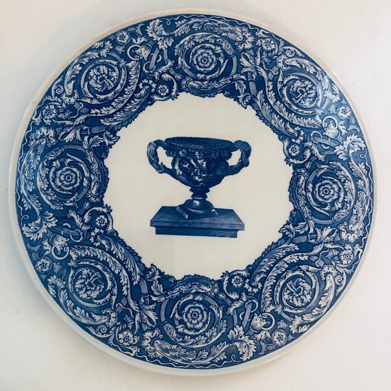 SPODE BLUE ROOM Collection, Cake Platter, 11 1/4” Extra Large Plate, English Porcelain Il_570xn