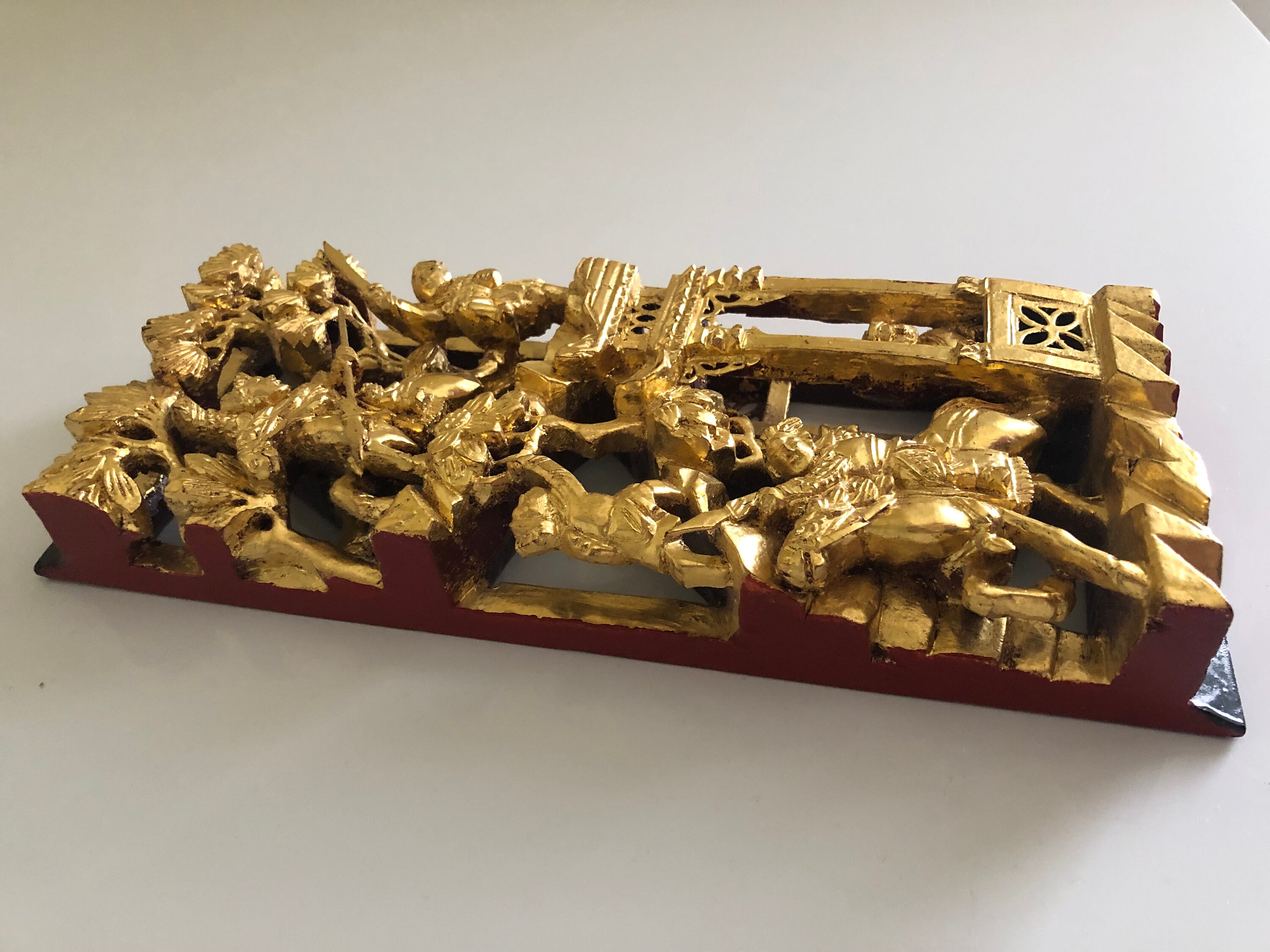 ANTIQUE CHINOISERIE CHIC Decor, Chinese Temple Wood Carving ANTIQUE CHINOISERIE CHIC Decor, Chinese Temple Wood Carving